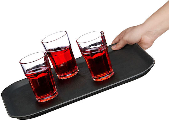 Relaxdays Tavă De Servire Din Plastic 41x30x30cm 6 Bucăți