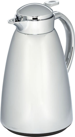Emsa Campo Jug Thermos Glass 1lt Chrome