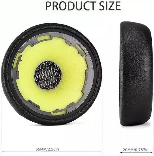 Sonictech Ersatzteile Ohrenschützer Jabra Evolve 75 Series Schwarz Paar