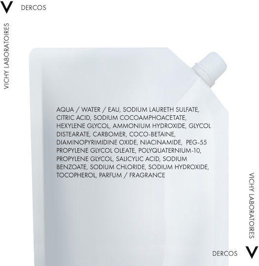 Vichy Dercos Energy+ Refill Σαμπουάν κατά της Τριχόπτωσης για Όλους τους Τύπους Μαλλιών 400ml