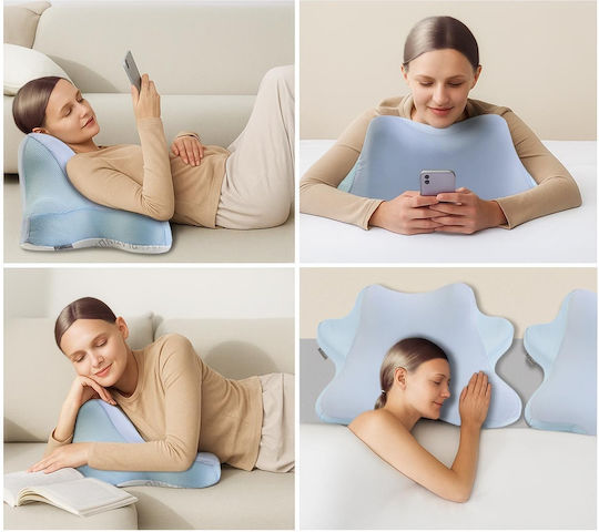 Bed&Bath Ортопедична Възглавница за Спане Мемори Пяна 65x45см