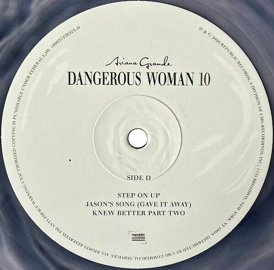 Ariana Grande Dangerous Woman Vinyl