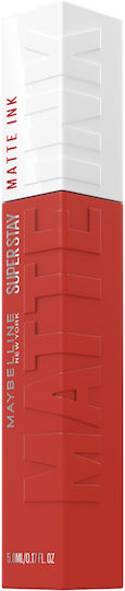 Maybelline Super Stay Matte Ink Υγρό Κραγιόν Matte 130 Self Starter 5ml