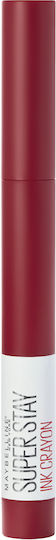 Maybelline Superstay Ink Crayon Long Lasting Pencil Lipstick Matte 50 Own Your Empire 1.5gr
