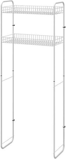 Metaltex An der Wand montiert Badezimmerregal Metallisch 64x3x159cm Weiß Metaltex An der Wand montiert Badezimmerregal Metallisch 64x3x159cm Weiß