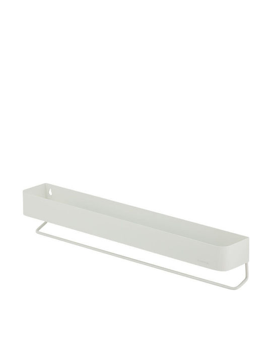 Sealskin Brix Montat pe perete Raft Baie Metal 55x8x10cm Albă