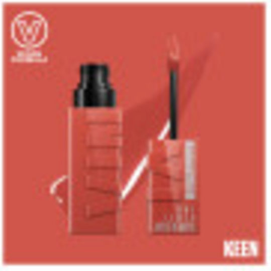 Maybelline Super Stay Vinyl Ink Υγρό Κραγιόν Keen 4.2gr