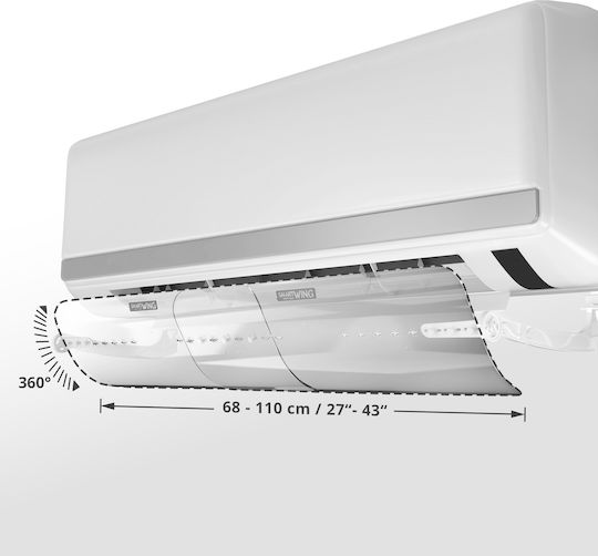 Smartwing Plus Οδηγός Ροής Αέρα Κλιματιστικού 3800165389395
