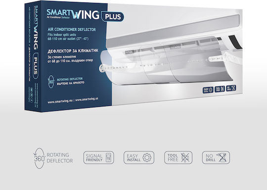 Smartwing Plus Οδηγός Ροής Αέρα Κλιματιστικού 3800165389395