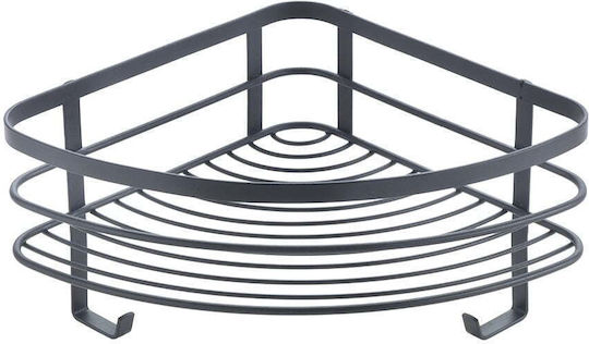 Metaltex Ecke An Der Wand Montierte Badezimmerregal Metallisch Schwarze Metaltex Ecke An Der Wand Montierte Badezimmerregal Metallisch Schwarze
