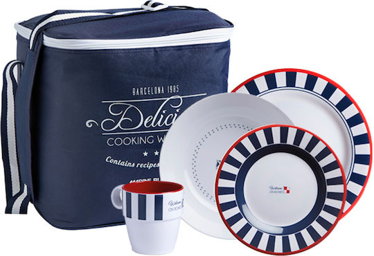 Marine Business Multicolour Porcelain Dinnerware Set 6pcs
