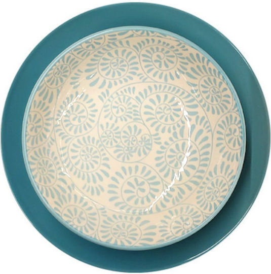 General Trade White Ceramic Dinnerware Set 18pcs