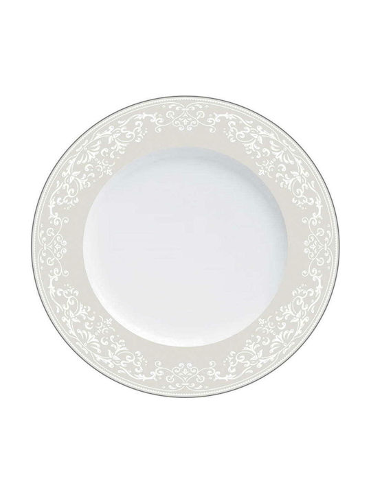 Cryspo Trio Passion Beige Porcelain Dinnerware Set 20pcs
