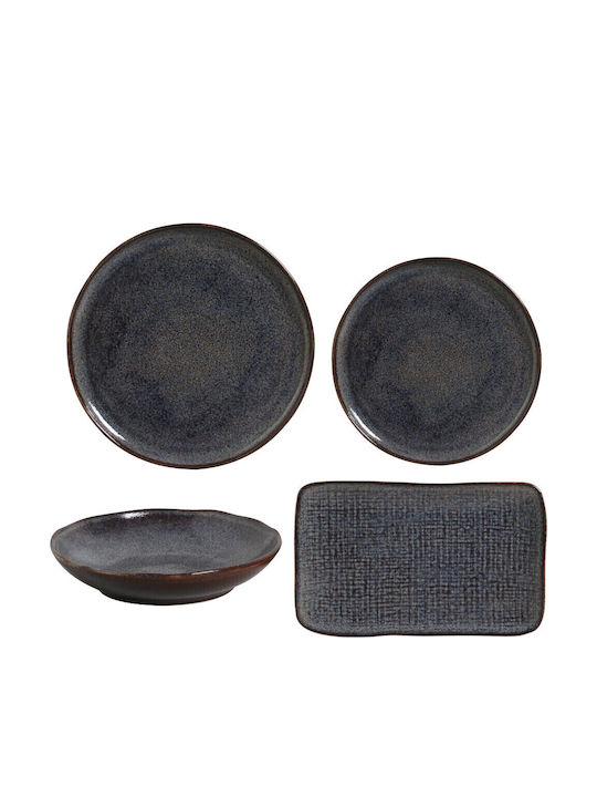 Porto Brasil Alb Ceramică Set de Vase 19buc