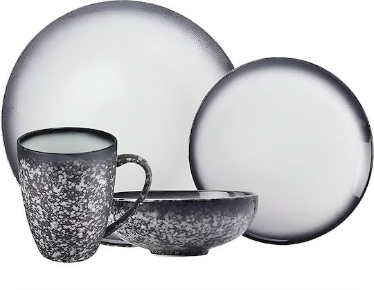 Maxwell & Williams Negru Porțelan Set de Vase 16buc Maxwell & Williams Negru Porțelan Set de Vase 16buc
