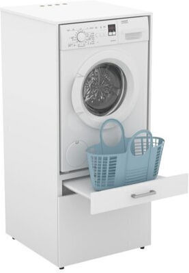 Epipla1.gr Floor Bathroom Shelf Plastic White