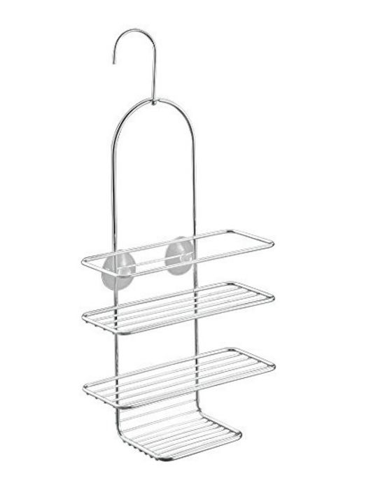 Metaltex Polytherm Reflex An der Wand montiert Badezimmerregal Metallisch mit 4 Regalen 25x11x53cm