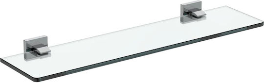 Ideal Standard Iom Square Стенен Рафт за баня Стъклен 52x12x4.5см Прозрачна