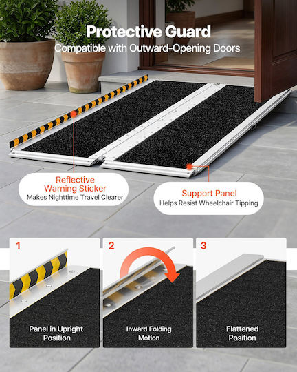 Vevor Wheelchair Ramp ZDKMJPD60YC15W9P5001V0