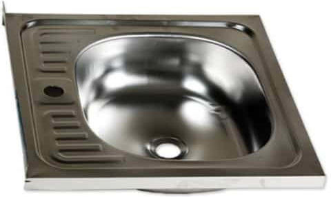ZLN0155 Ένθετος Inox Μ50xΠ50cm Γκρι ZLN0155 Ένθετος Inox Μ50xΠ50cm Γκρι
