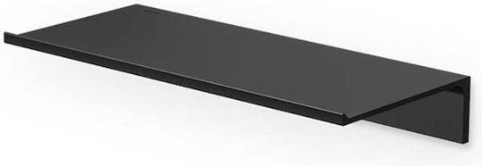 Geesa Montat pe perete Raft Baie Metal 12.5x28x4.6cm Neagră