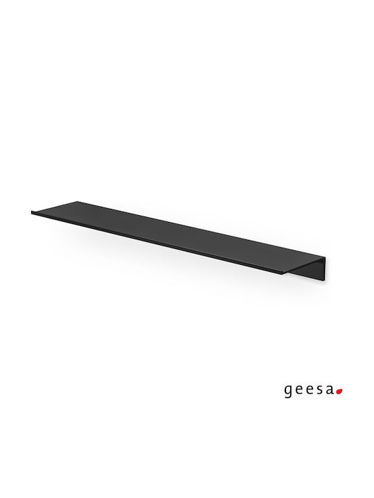 Geesa Montat pe perete Raft Baie Metal 12.5x12.5x4.6cm Neagră
