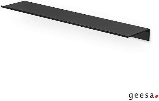 Geesa Montat pe perete Raft Baie Metal 12.5x12.5x4.6cm Neagră