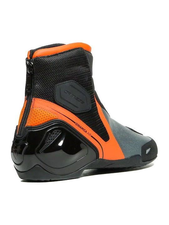 Dainese Dinamica Air Мъжки Мотоциклетни Боти Водоустойчиви Черни/ Оранжеви/ Антрацит Dainese Dinamica Air Мъжки Мотоциклетни Боти Водоустойчиви Черни/ Оранжеви/ Антрацит