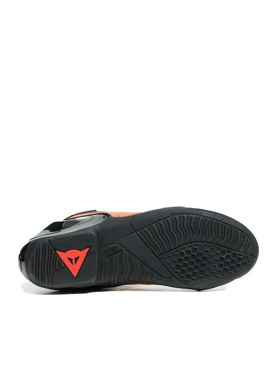 Dainese Dinamica Air Men's Waterproof Motorcycle Low Boots Black/ Flame-Orange/ Anthracite