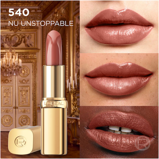 L'Oreal Paris Color Riche Lipstick Long Lasting Satin 540 Nu Unstoppable 4gr