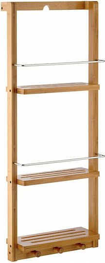 Relaxdays Επιτοίχια Ραφιέρα Μπάνιου Bamboo με 3 Ράφια 28.5x10x70cm Relaxdays Επιτοίχια Ραφιέρα Μπάνιου Bamboo με 3 Ράφια 28.5x10x70cm
