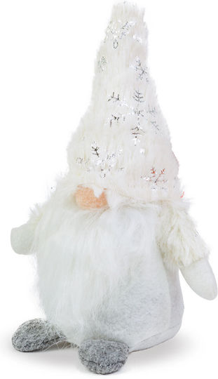 Scandinavian Christmas Gnome 24 Cm Decorative Textile Elf Beard