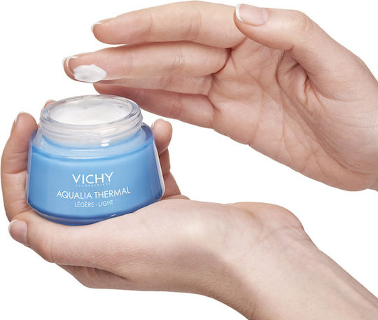 Vichy Aqualia Thermal Light Cremă Hidratantă de Față 24h cu Acid Hialuronic 50ml