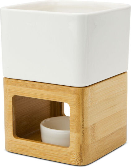 Rominox Schiuvă pentru Fondue cu Lumină de Ceai Ceramică pentru 11 Persoane 11x15cm
