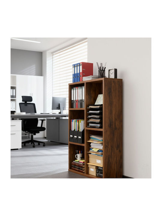 Bookcase Brown Color 50x24x80cm