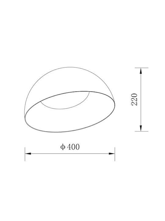 Sun Light Hephaestus Πλαφονιέρα LED με Τηλεχειριστήριο Sun Light Hephaestus Πλαφονιέρα LED με Τηλεχειριστήριο