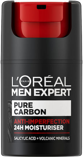 L'Oreal Paris Men Expert Pure Carbon Anti-Flecken 24h Herren Creme Gesicht 50ml