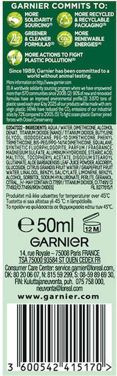 Garnier Oil-Free Perfecting All-in-1 BB Medium 24h Face Day Cream with SPF25 for Moisturizing & Blemishes with Hyaluronic Acid & Vitamin C 50ml