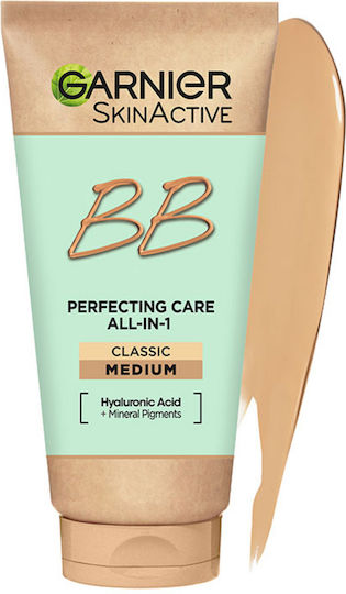 Garnier Hyaluronic Aloe BB Medium Cremă de Față de Zi 24h cu SPF15 pentru Hidratare și Imperfecțiuni cu Acid Hialuronic și Aloe Vera 50ml