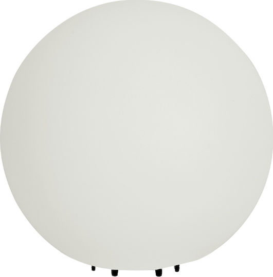 Viokef Smoke Smoke Floor Lamp H60xW30cm. with Socket for Bulb E27 Gray