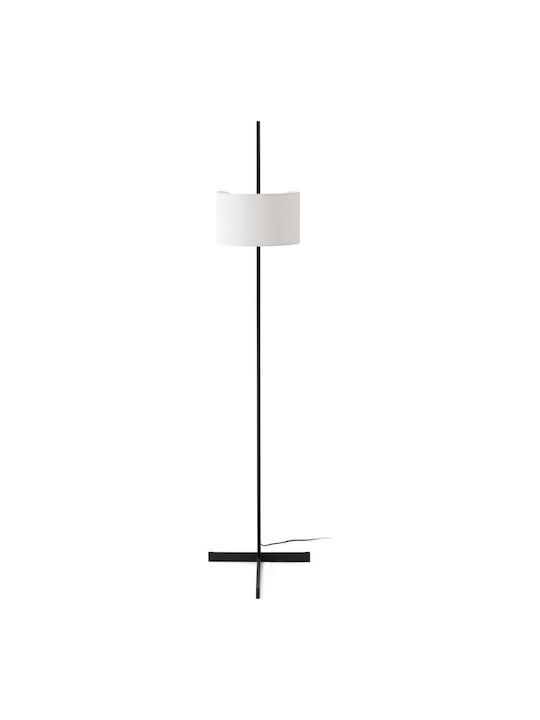 Faro Barcelona Stand Floor Lamp H175xW40cm. with Socket for Bulb E27 Black