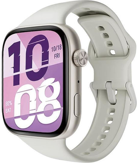 Honor Watch X5i 47mm με Παλμογράφο (Λευκό)