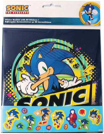 Gim Άλμπουμ Αυτοκόλλητων Sonic Sonic