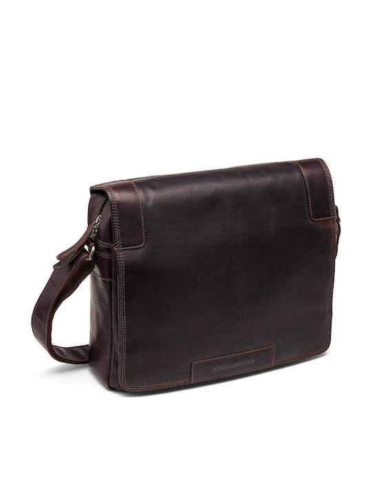Leather Men's Briefcase Brown