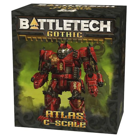 Battletech Gothic Atlas C-scale Miniature