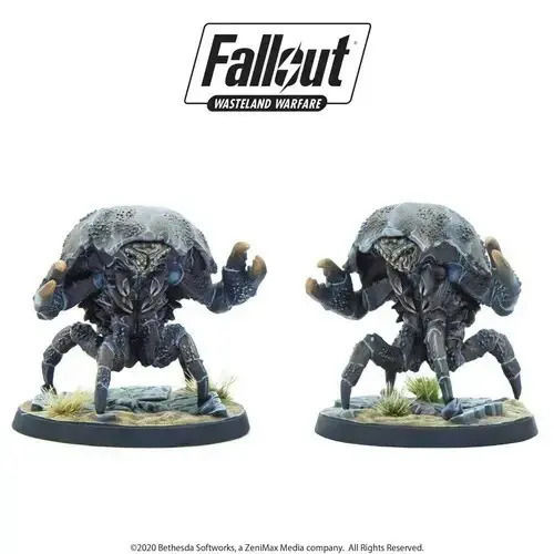 Fallout Wasteland Warfare Creatures Mirelurks