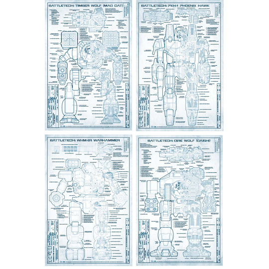 Battletech Technical Blueprints