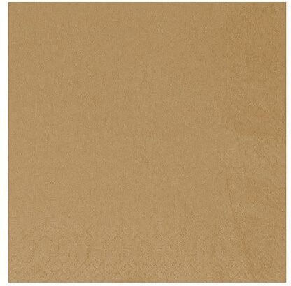 Кринос Луксозни Хартиени 1-слойни 24x24см 667бр Крафт