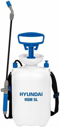 Hyundai HSEL Pressure Sprayer with Capacity 5lt 3bar in White color