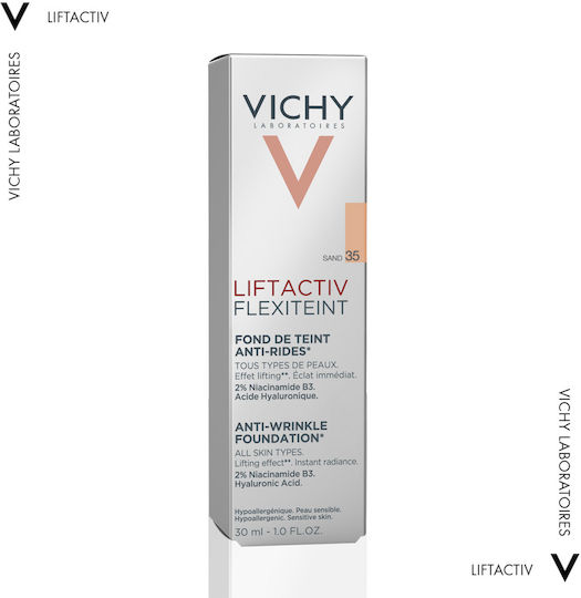 Vichy Liftactiv Flexiteint SPF20 Liquid Foundation 25 Nude 30ml